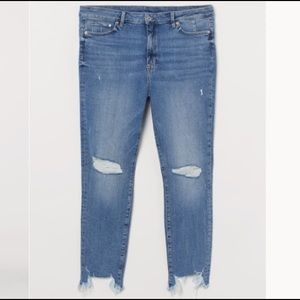 H&M+ Skinny High Ankle Jean; size 20